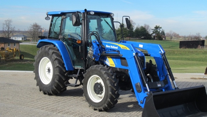 Трактор CASE New Holland T5050: видео