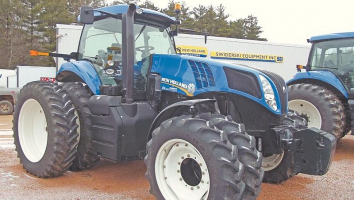 Трактор CASE New Holland T8 300: видео