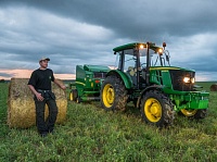 John Deere протестировал в России тракторы серии 6B