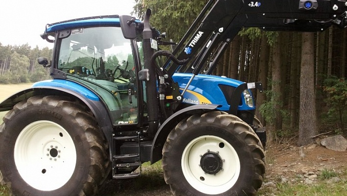 Трактор CASE New Holland T6010 Plus: видео
