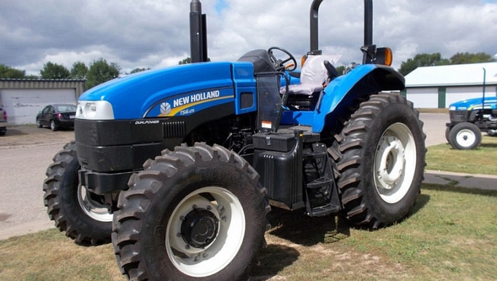 Трактор CASE New Holland TS6 125: видео
