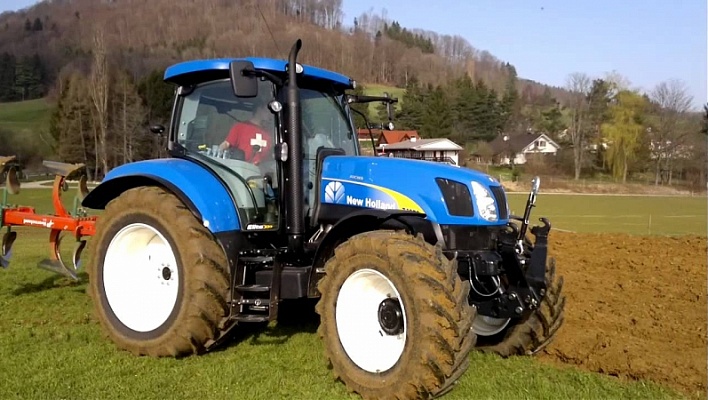 Трактор CASE New Holland T6070 Elite: видео
