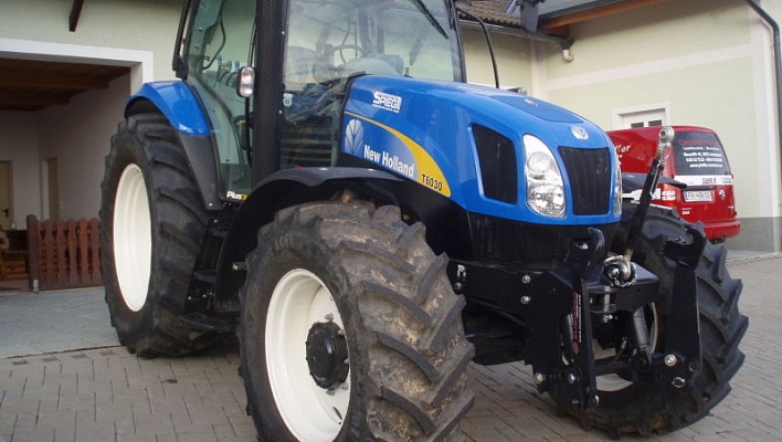 Трактор CASE New Holland T6030 Plus: видео